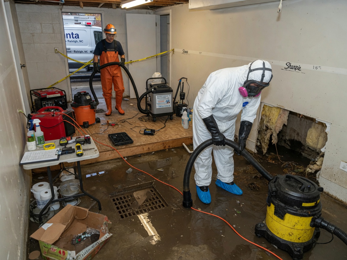 Water Damage Restoration in Morrisville, NC 27560